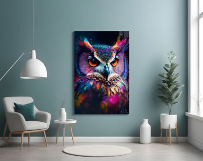 Owl's Eye Glass Wall Art
