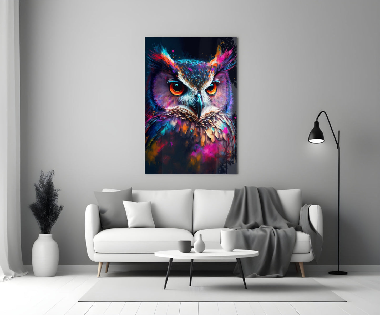 Owl's Eye Glass Wall Art