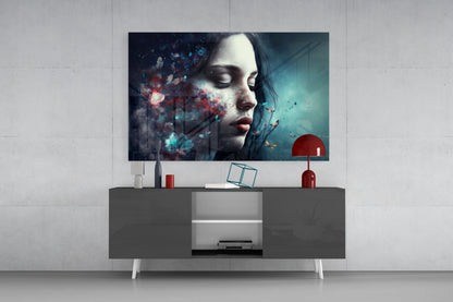 Butterfly Dreams Glass Wall Art