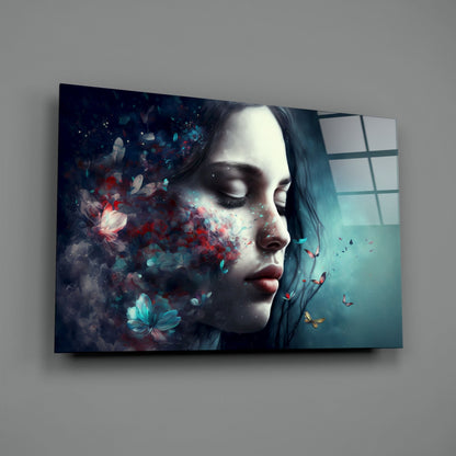 Butterfly Dreams Glass Wall Art