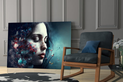 Butterfly Dreams Glass Wall Art