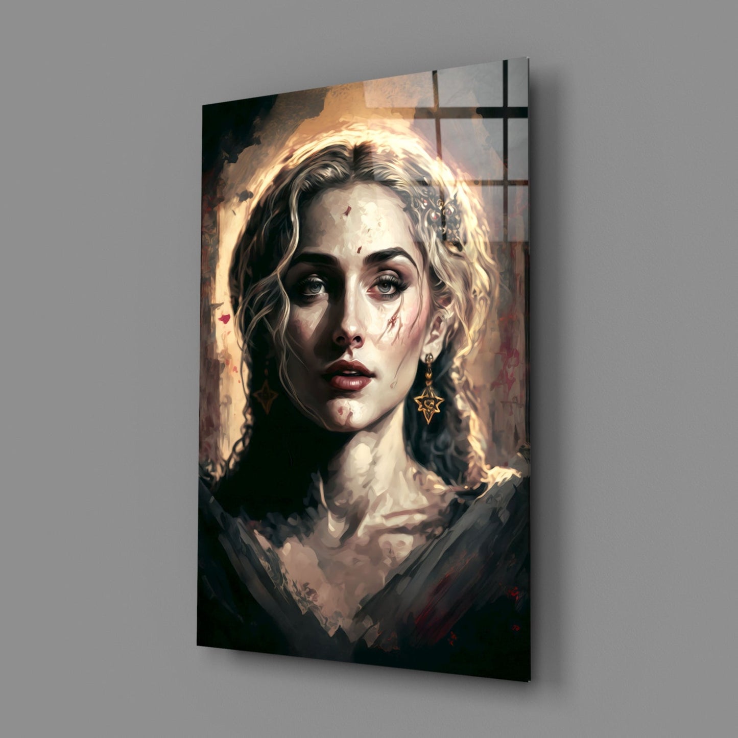 Madonna Glass Wall Art