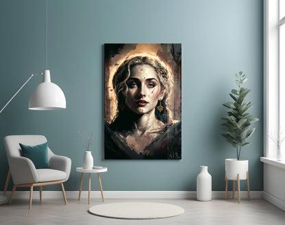 Madonna Glass Wall Art