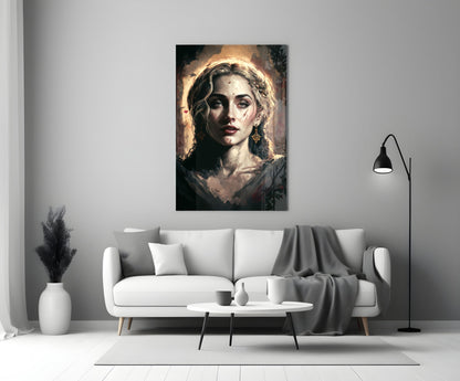 Madonna Glass Wall Art