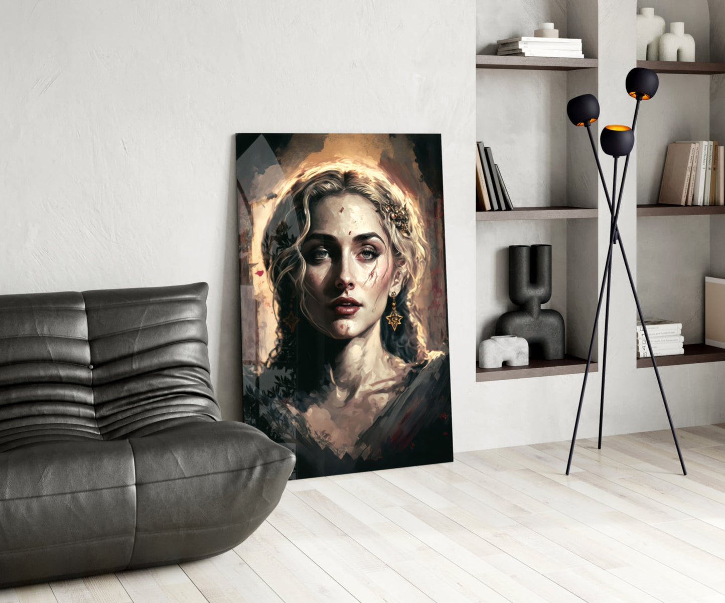 Madonna Glass Wall Art