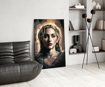 Madonna Glass Wall Art