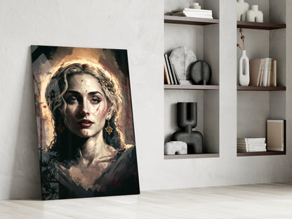 Madonna Glass Wall Art