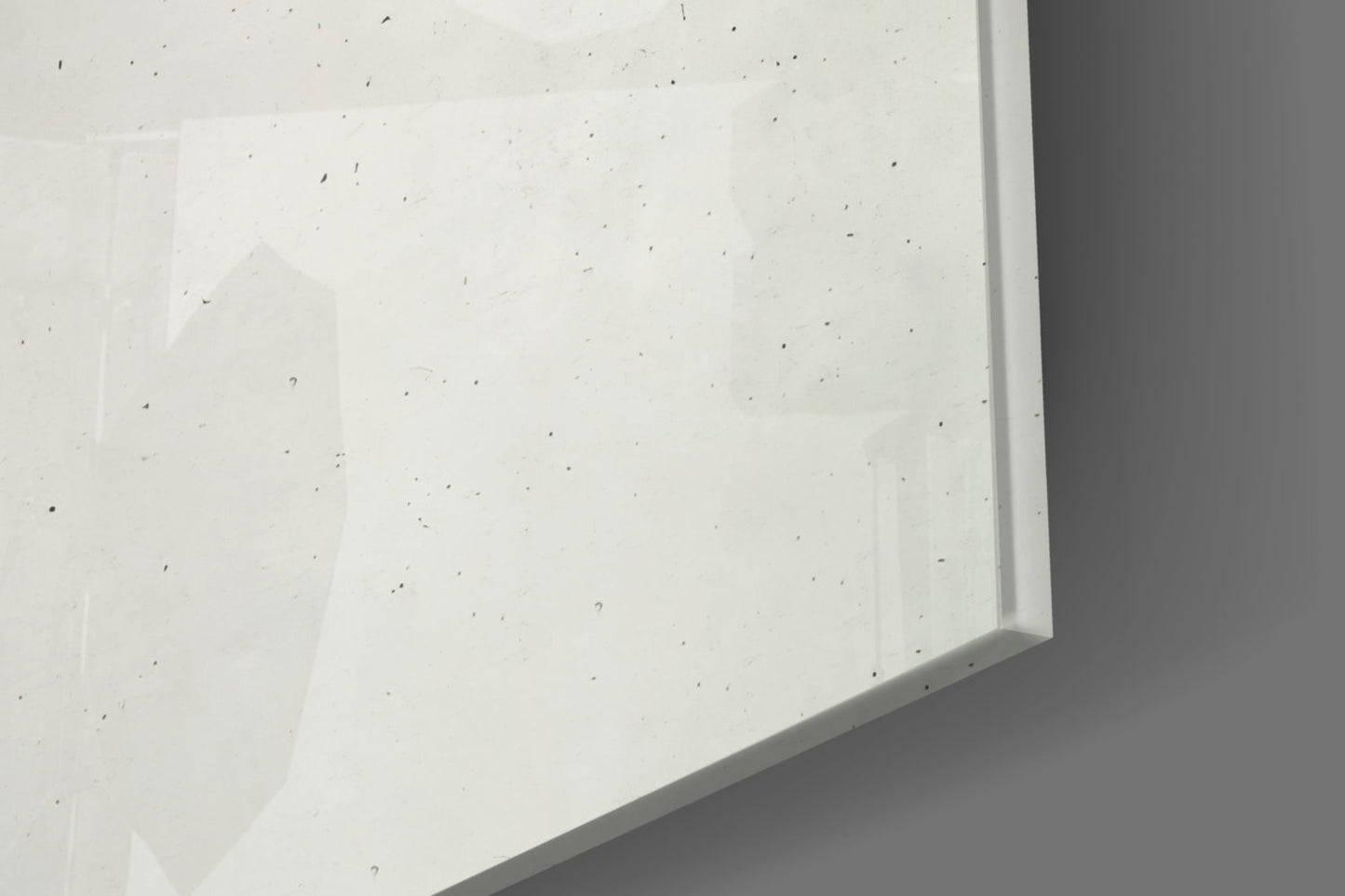 Motivational Typography Glass Wall Art