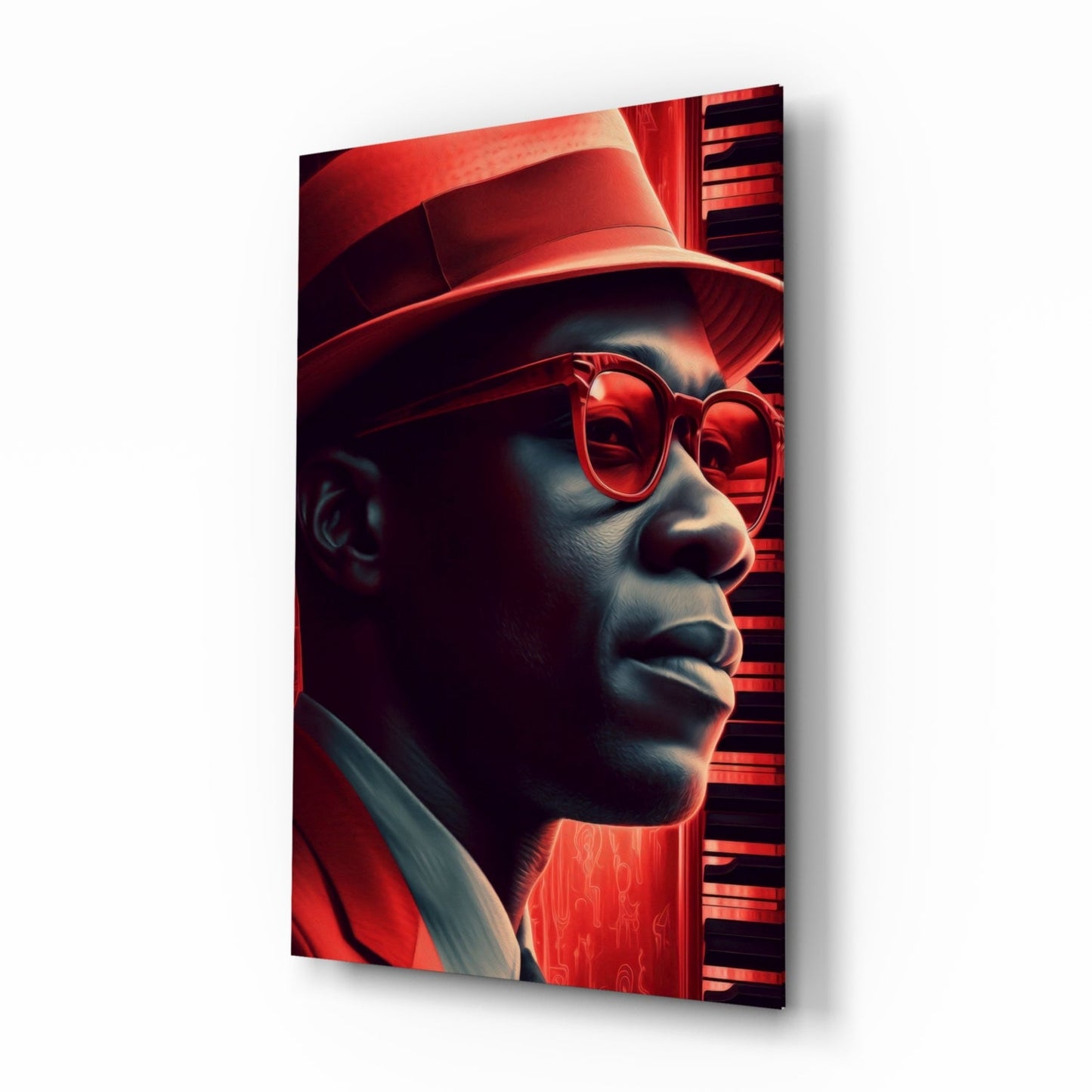 Jazz Glass Wall Art