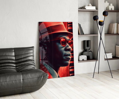 Jazz Glass Wall Art
