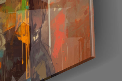 Robocute Glass Wall Art