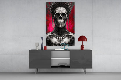 Warrior Glass Wall Art
