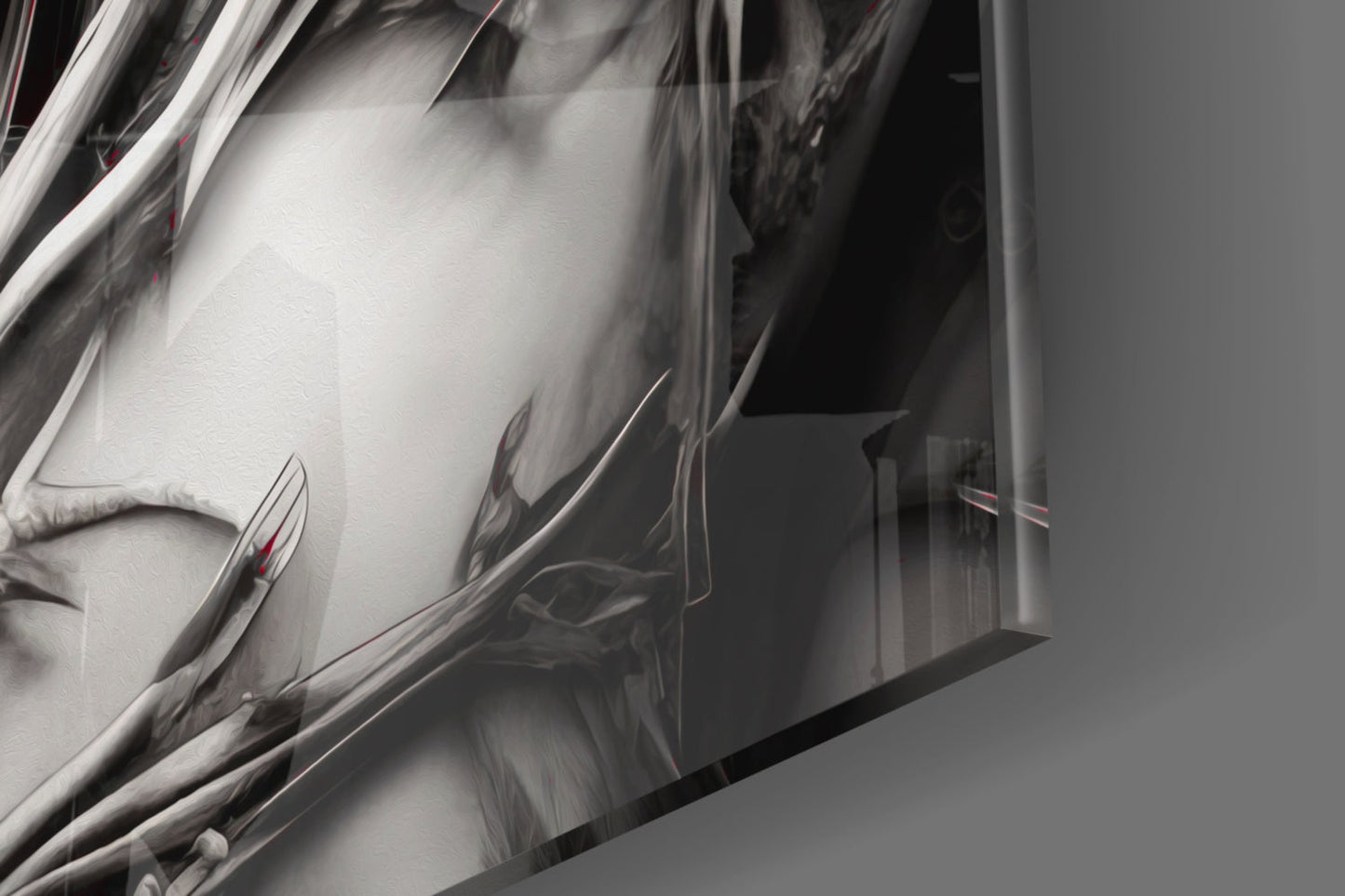 Warrior Glass Wall Art