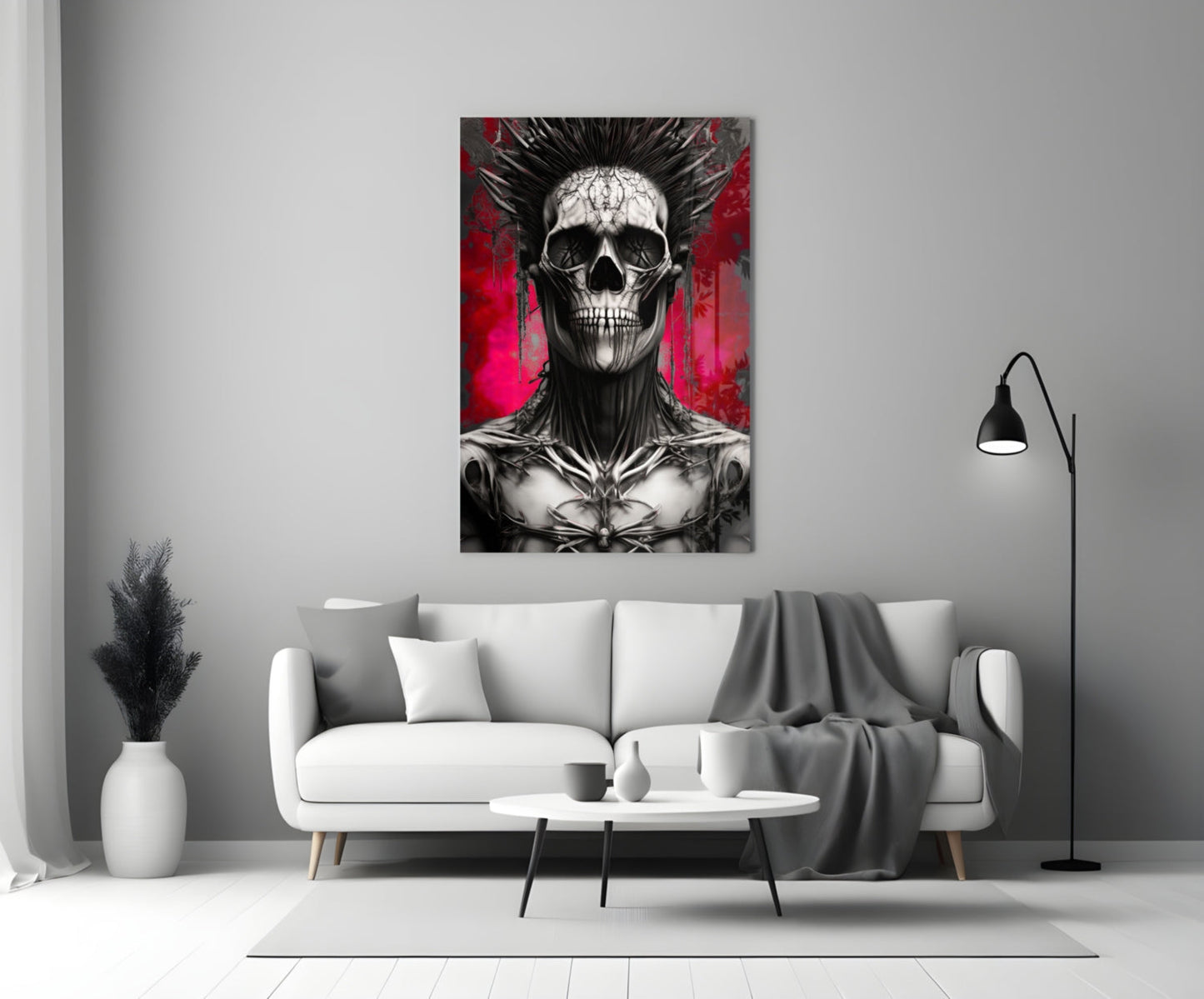 Warrior Glass Wall Art