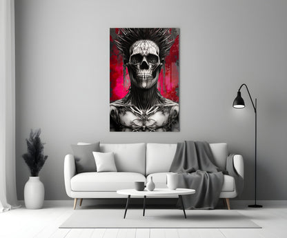 Warrior Glass Wall Art