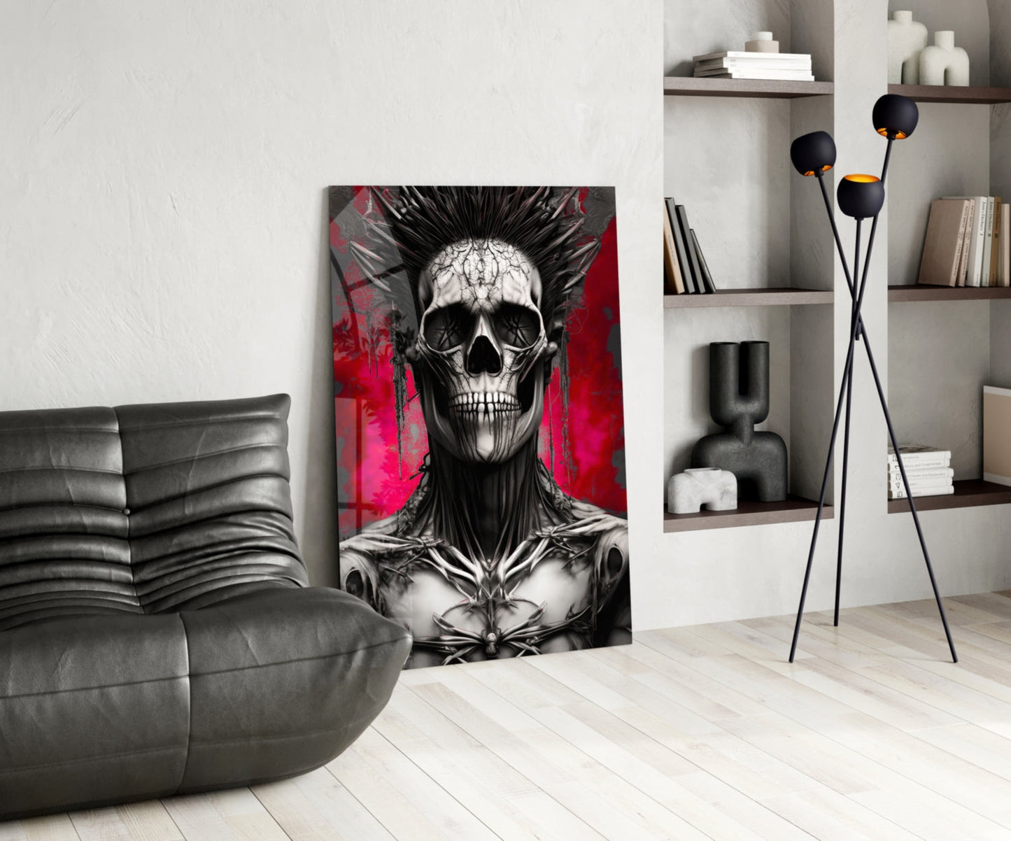 Warrior Glass Wall Art