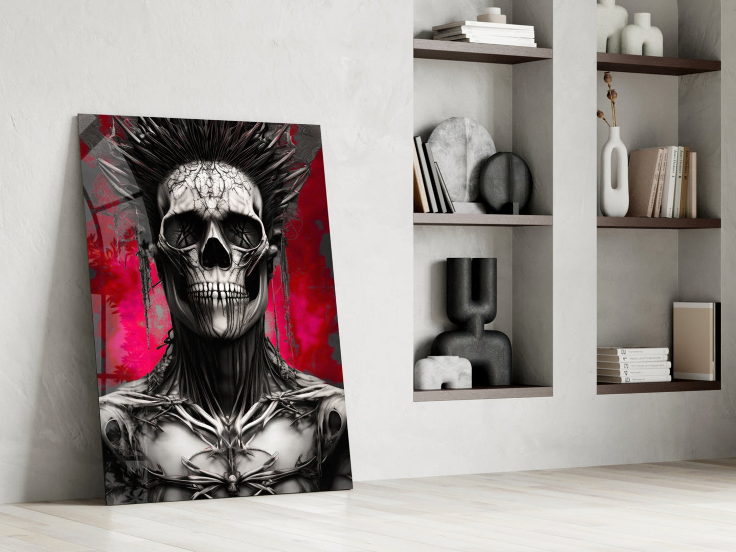 Warrior Glass Wall Art