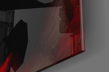 Ape the Thinker Color Glass Wall Art