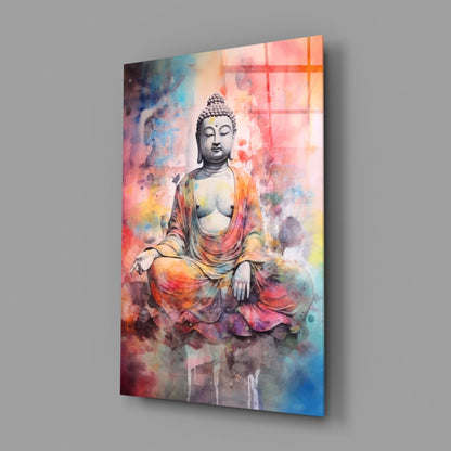 Buddha Glass Wall Art