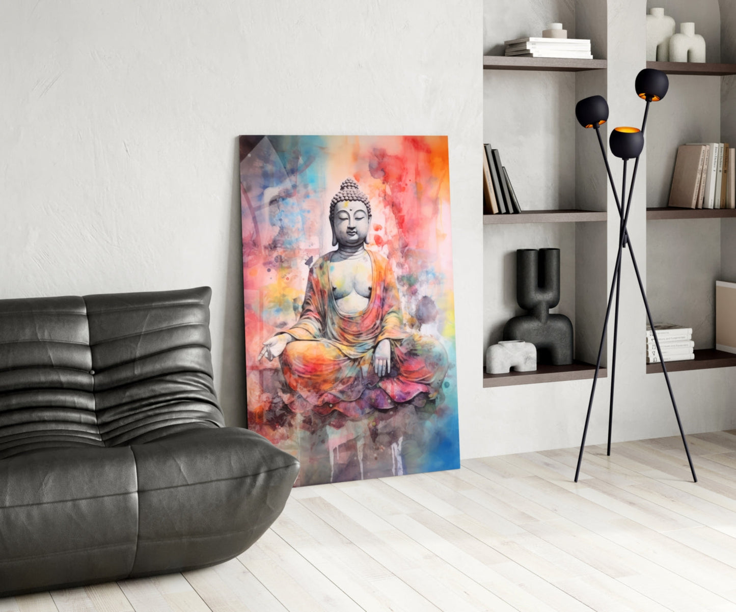 Buddha Glass Wall Art