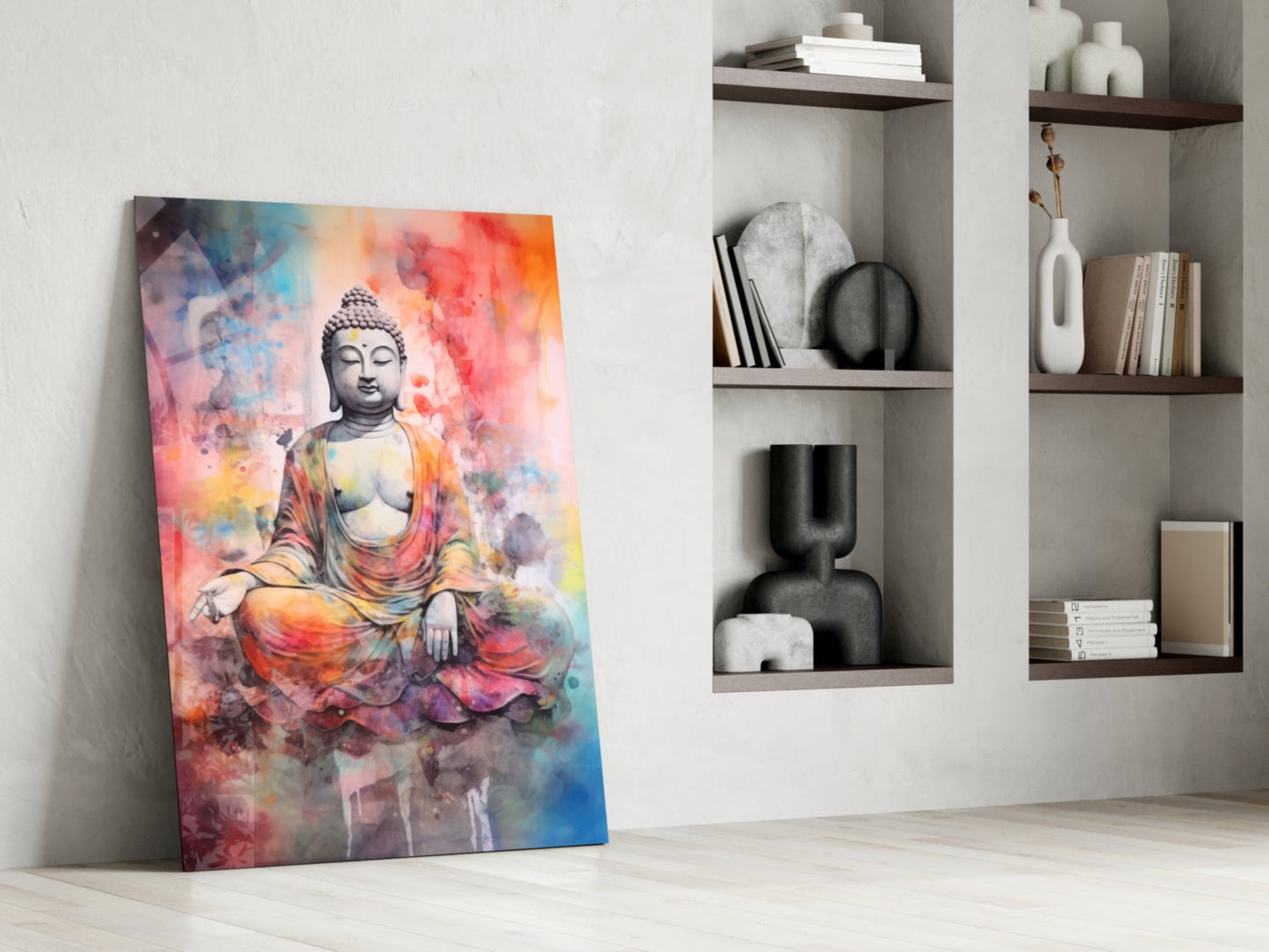 Buddha Glass Wall Art