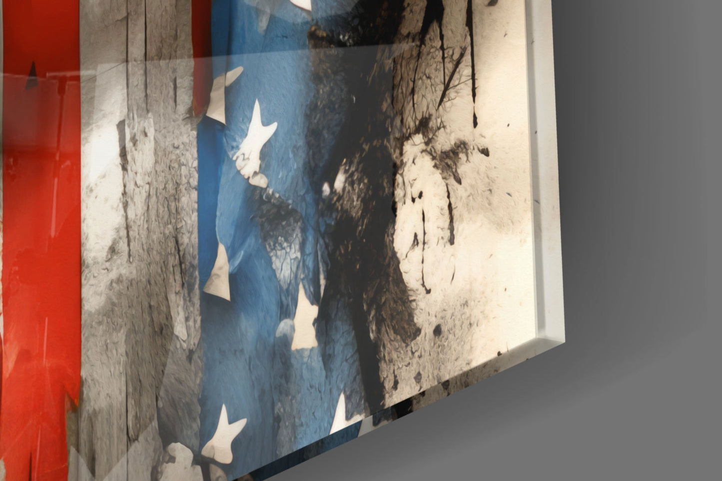 American Eagle Glass Wall Art