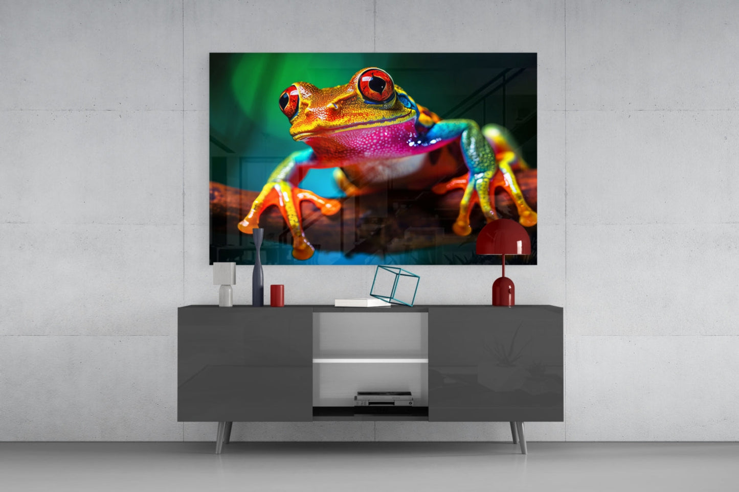 Froglet Glass Wall Art