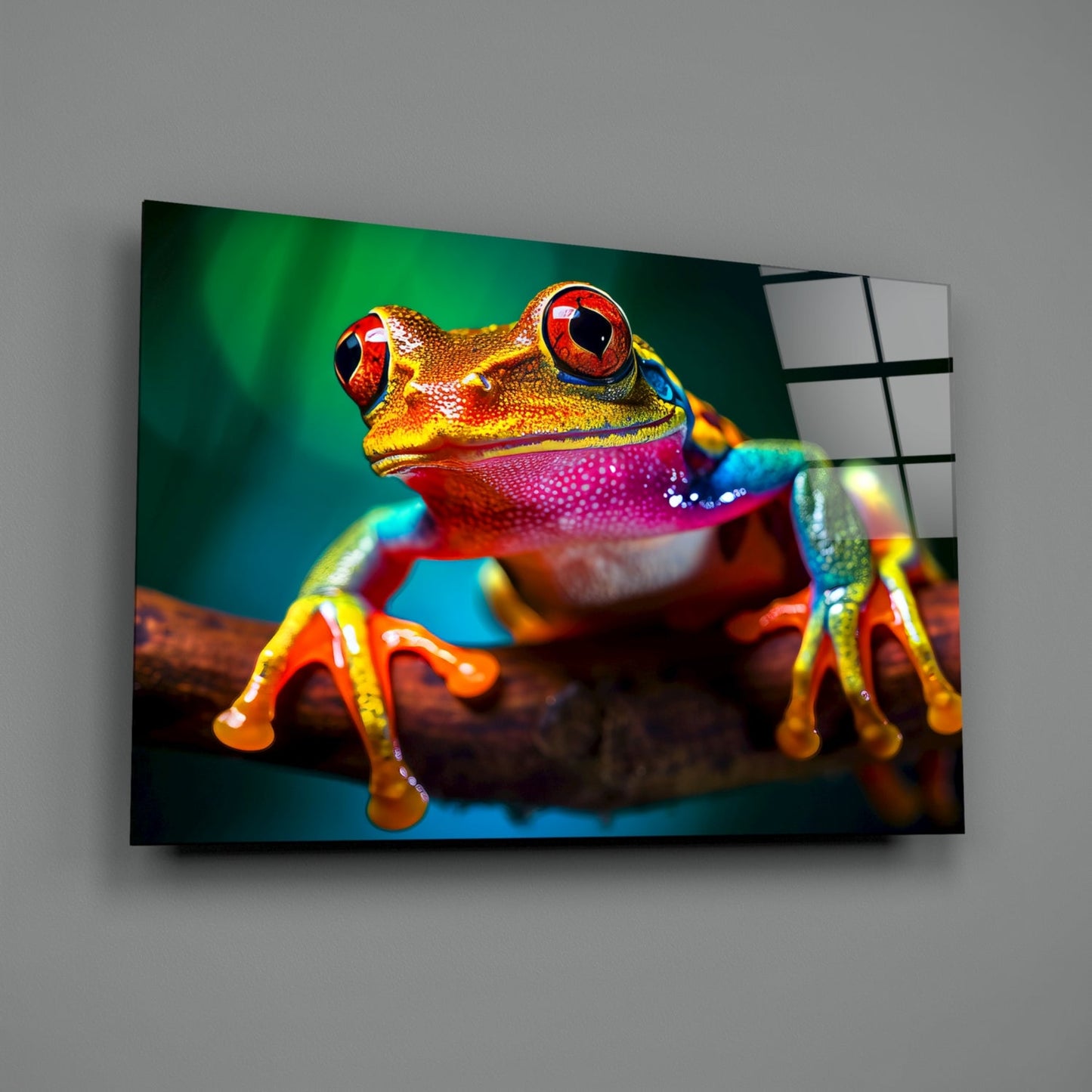 Froglet Glass Wall Art