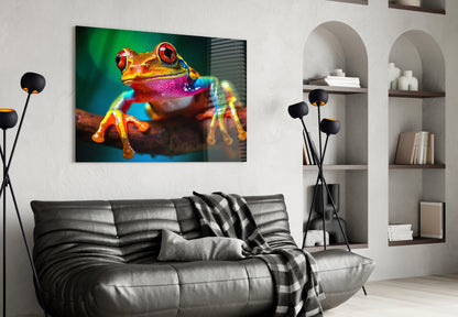 Froglet Glass Wall Art