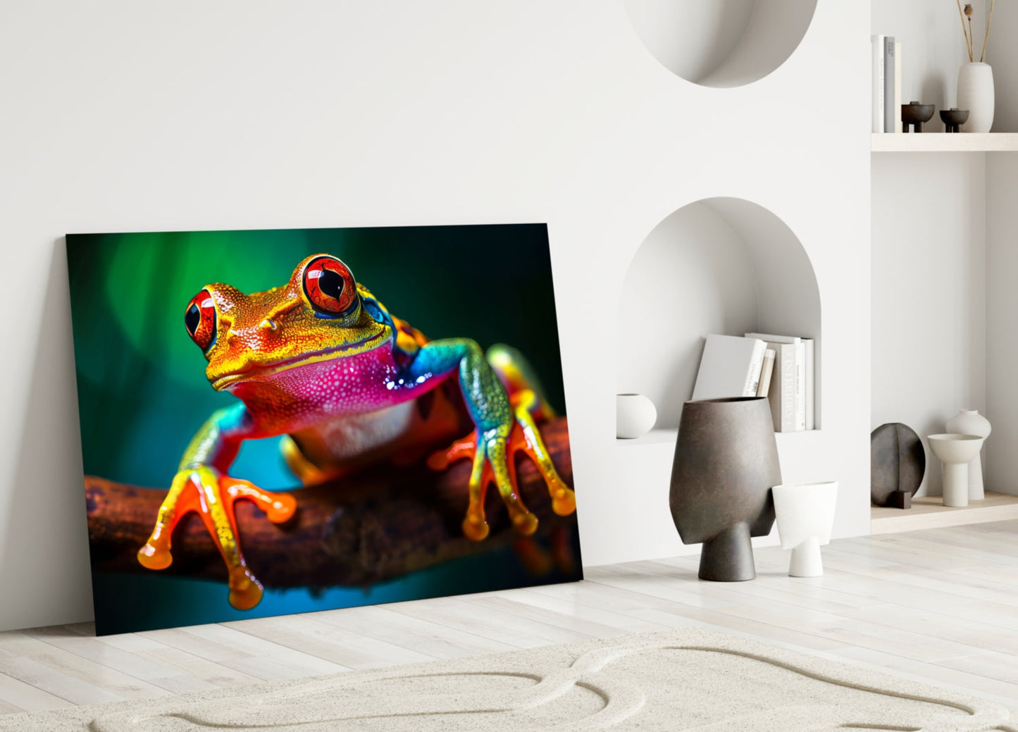 Froglet Glass Wall Art