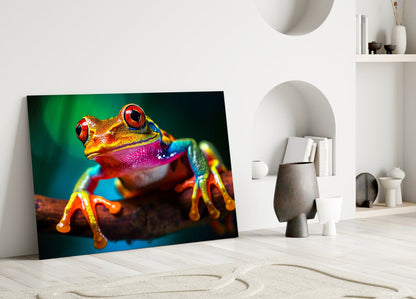 Froglet Glass Wall Art