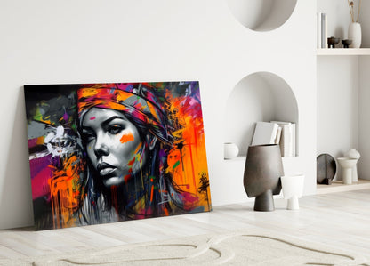 Peaceful Mind Glass Wall Art