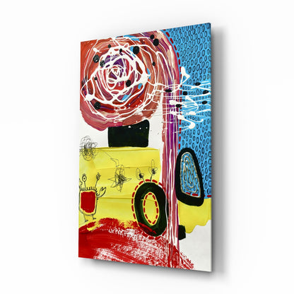 Mix Glass Wall Art tempered glass abstract