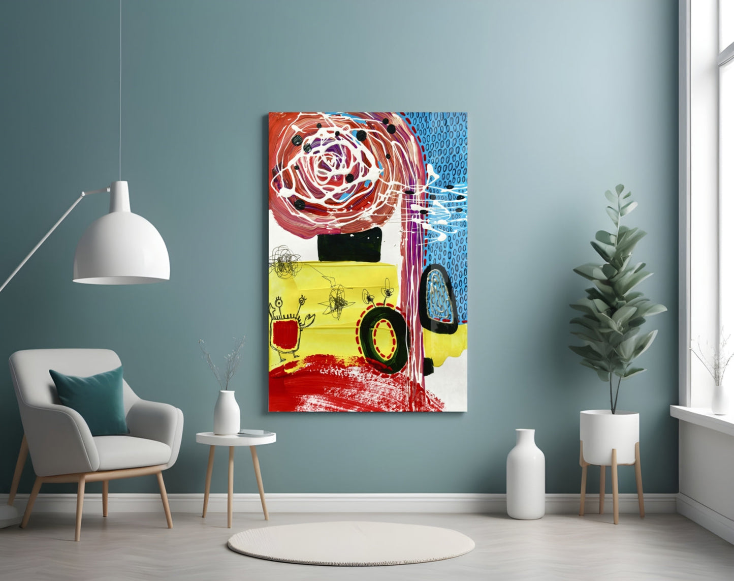 Mix Glass Wall Art