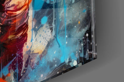 Astronaut Glass Wall Art