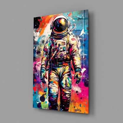 Astronaut Glass Wall Art