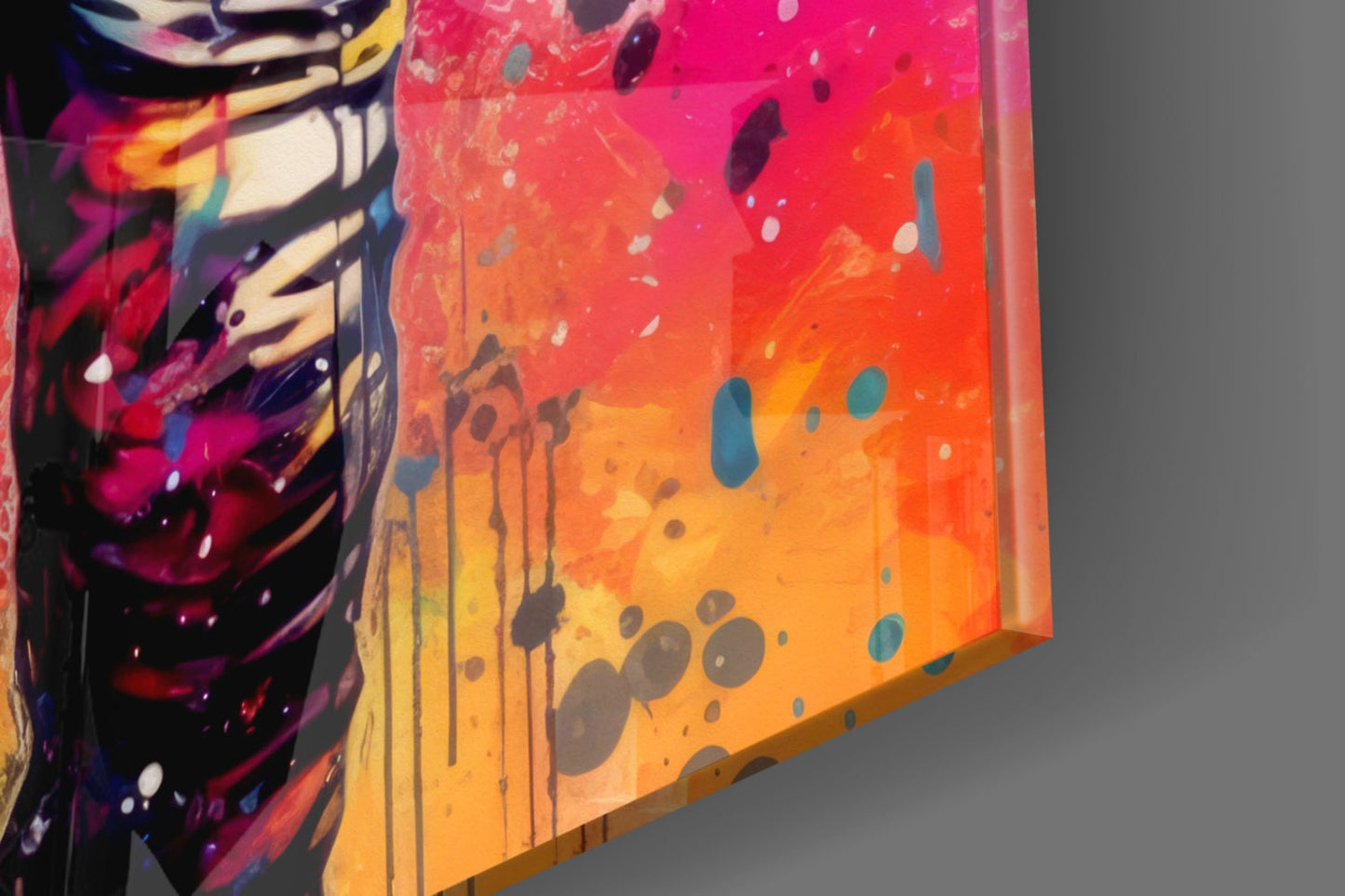 Astronaut Glass Wall Art