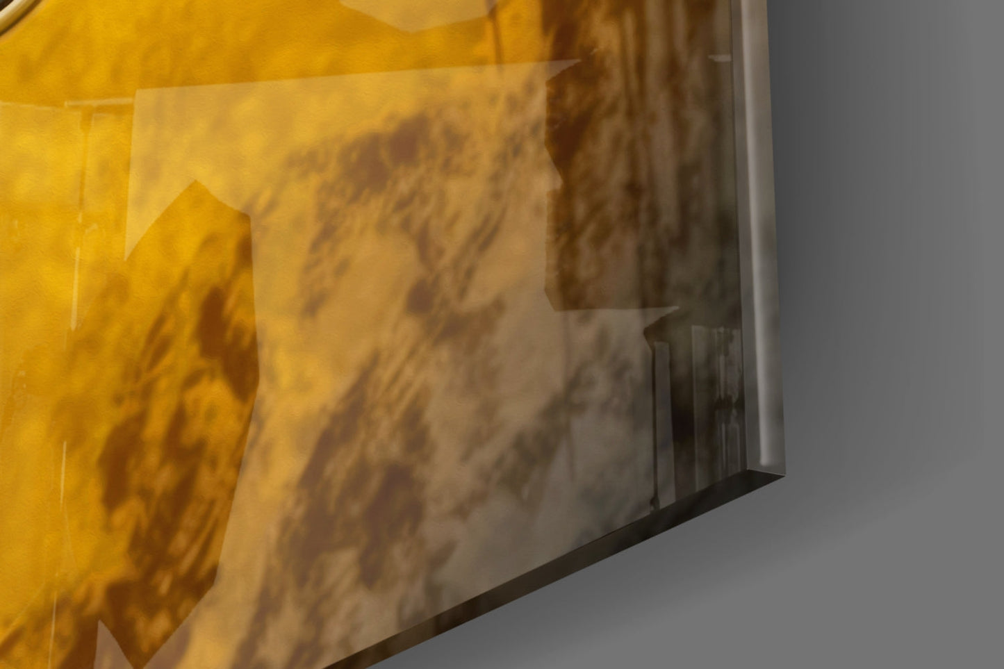 Cool Giraffe Sunglasses Glass Wall Art
