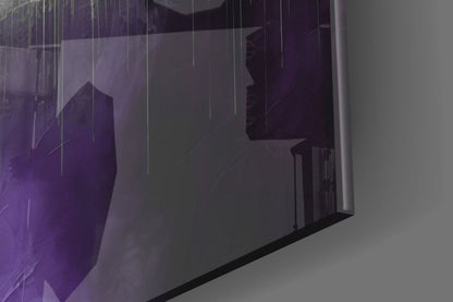City Silhouette Glass Wall Art
