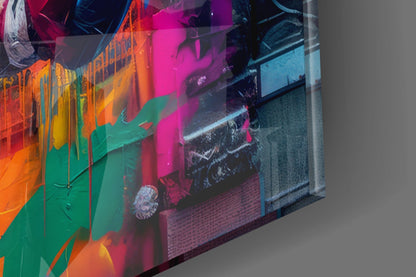 Boxer Pop Art Glass Wall Art