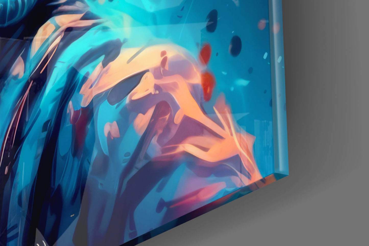 Astronaut Glass Wall Art