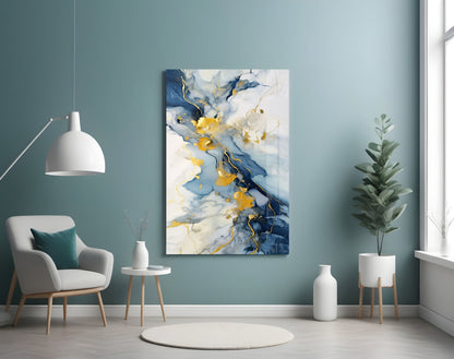 Marble Glass Wall Art