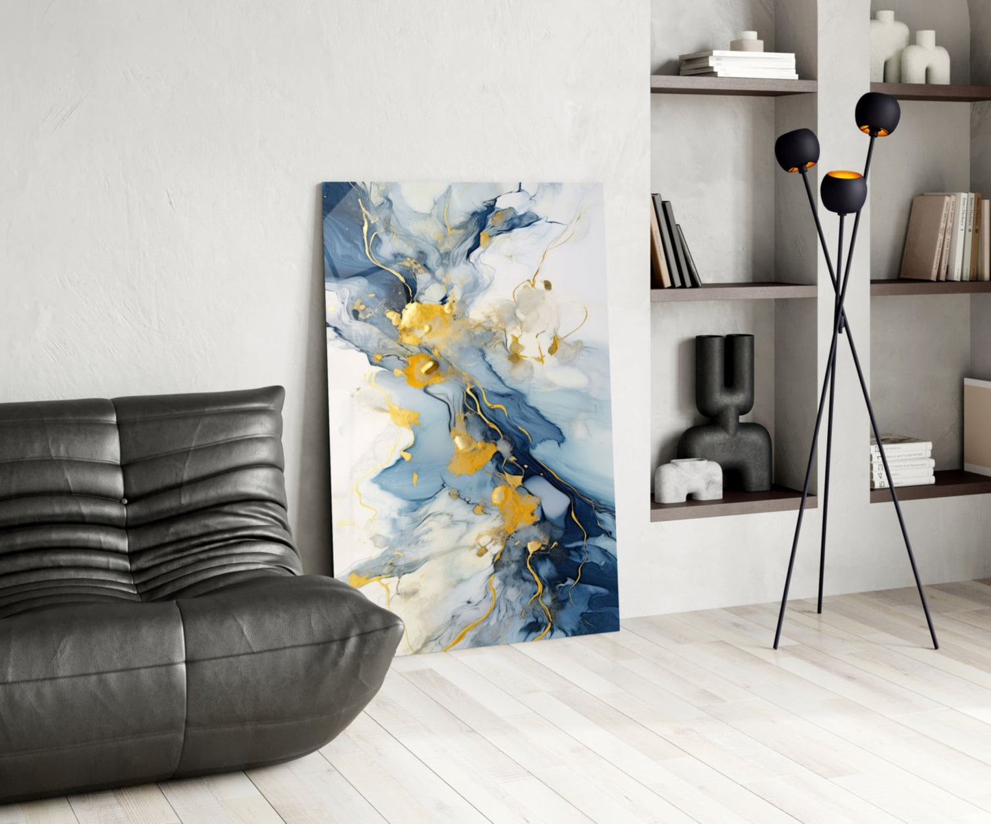 Marble Glass Wall Art