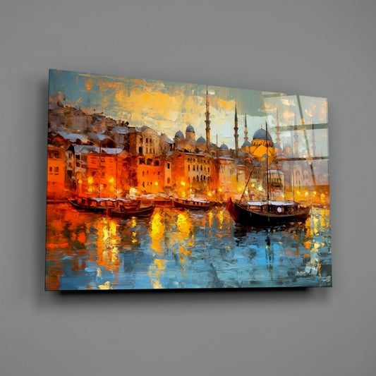 Istanbul Glass Wall Art