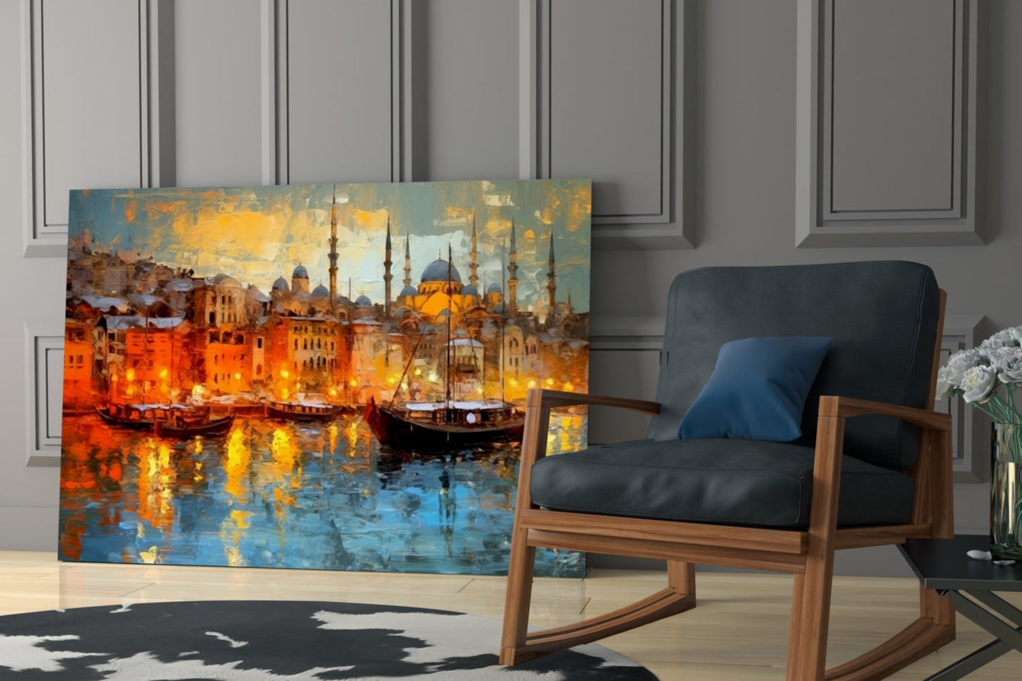 Istanbul Glass Wall Art