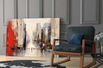 City Silhouette Glass Wall Art
