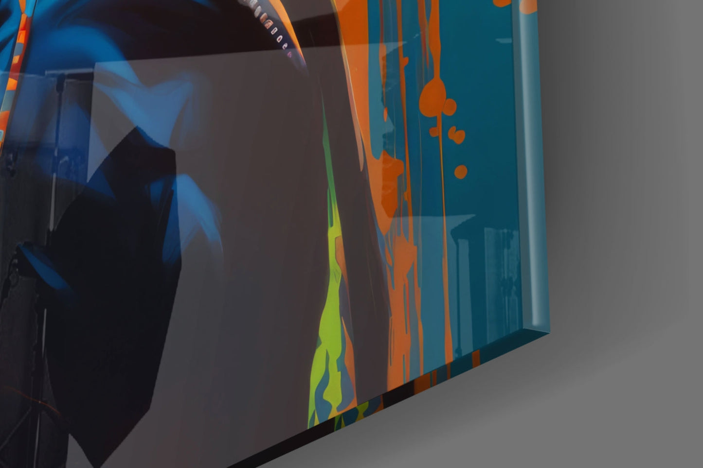 Hair Style Glass Wall Art