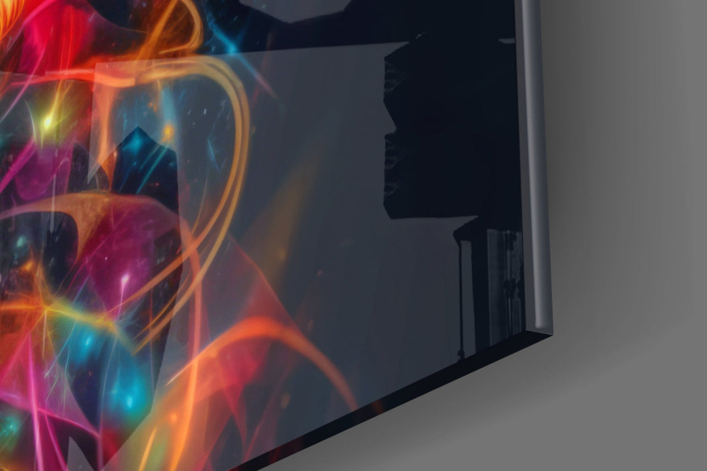 Glance Crystal Portrait Glass Wall Art