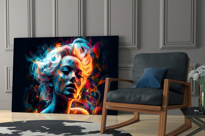 Glance Crystal Portrait Glass Wall Art