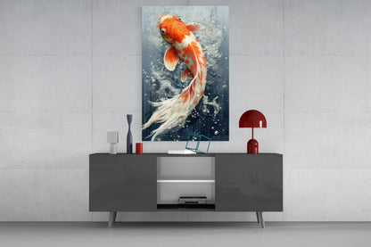 Angelfish Glass Wall Art